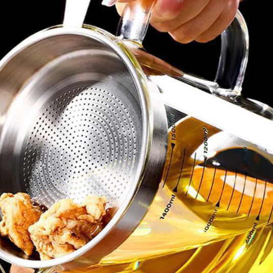 Glass Oil Dispenser Bottle