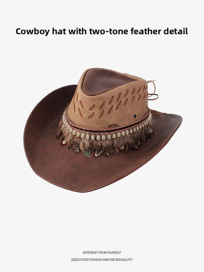 Denim Cowboy Sun Hat