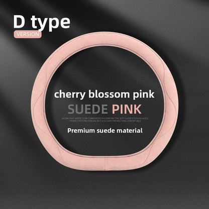 Breathable Leatherette Steering Wheel Cover