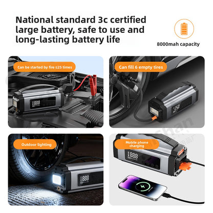 4-in-1 Car Jump Starter