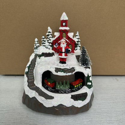 Light Up Christmas Music Box