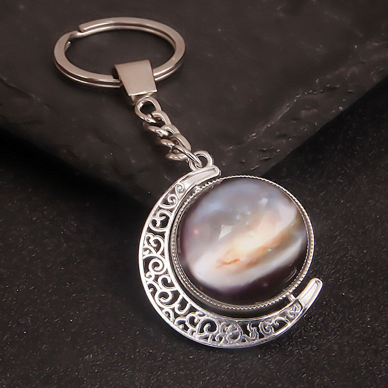 Luminous Celestial Keychain Pendant