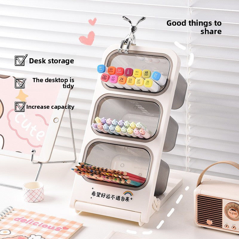 Multilayer Desktop Storage Organizer