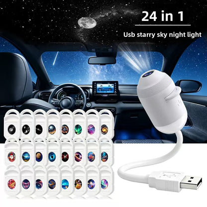 USB Starry Sky Projection Light