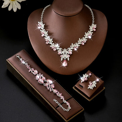 Luxury Blue Jewelry Set