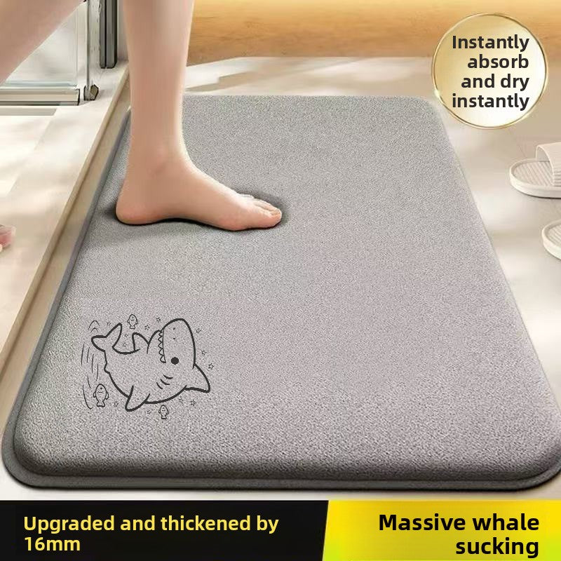 Absorbent Bathroom Floor Mat