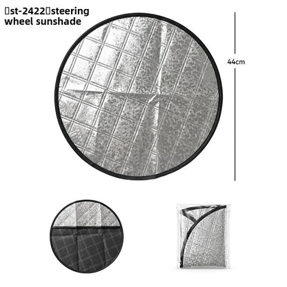 Foldable Steering Wheel Sunshade