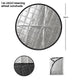 Foldable Steering Wheel Sunshade