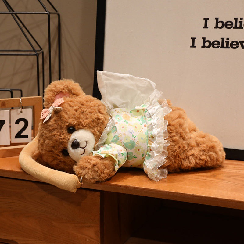 Bear Tissue Box Cover
