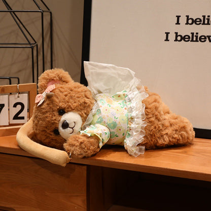 Bear Tissue Box Cover