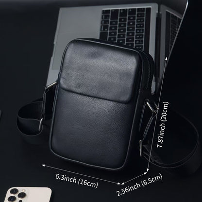Genuine Leather Crossbody Bag