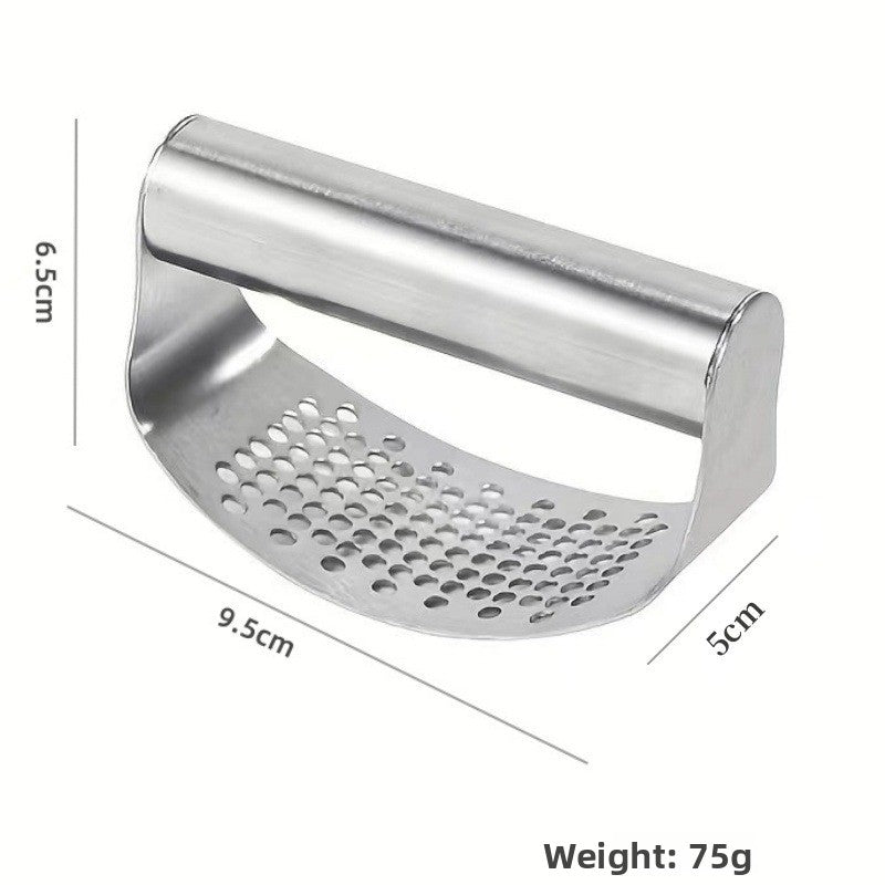 Stainless Steel Garlic Press