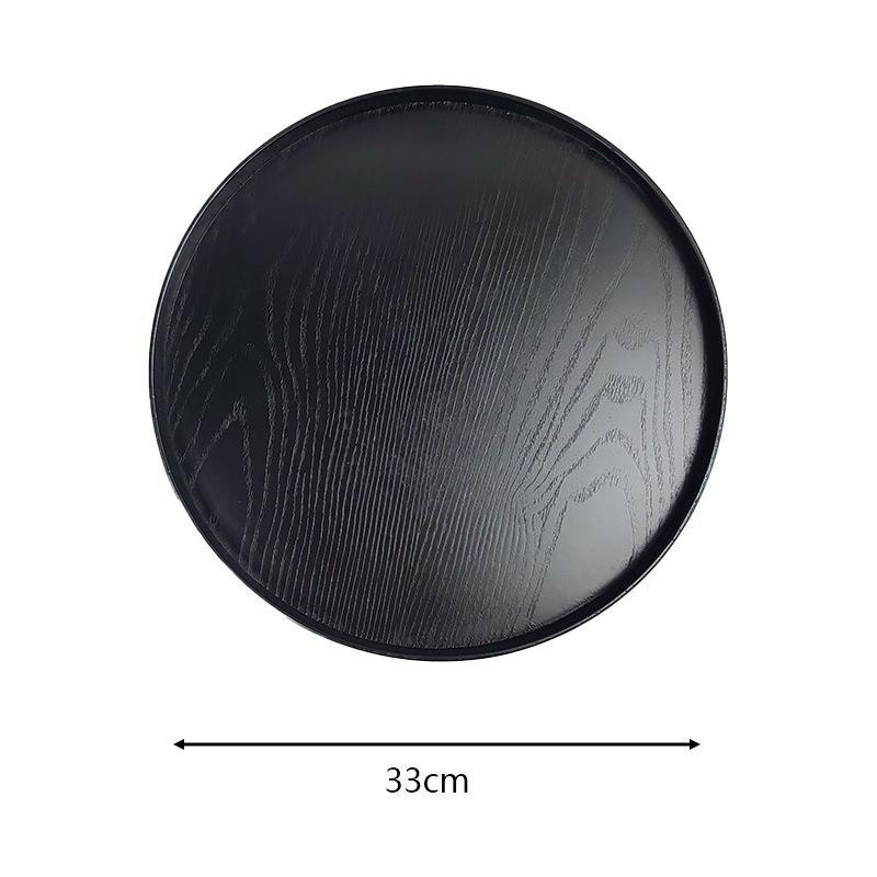 Wooden Multi-Purpose Serving Tray  Round Oval and Semicircle