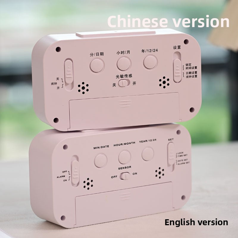 LCD Digital Alarm Clock
