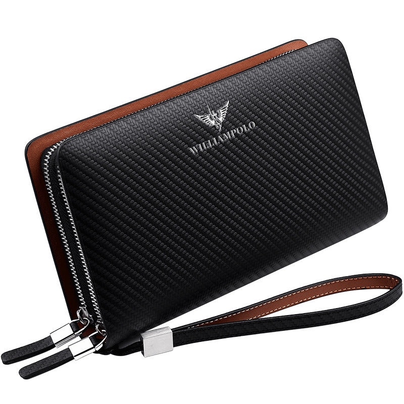 Men's Leather Clutch Wallet