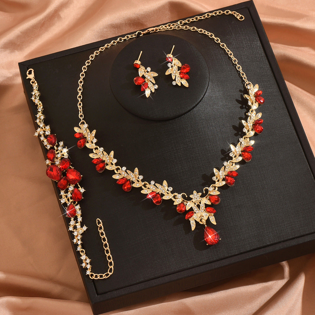 Luxury Blue Jewelry Set