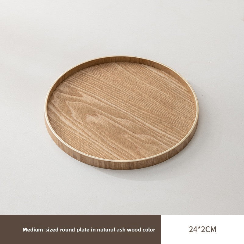 Wooden Multi-Purpose Serving Tray  Round Oval and Semicircle