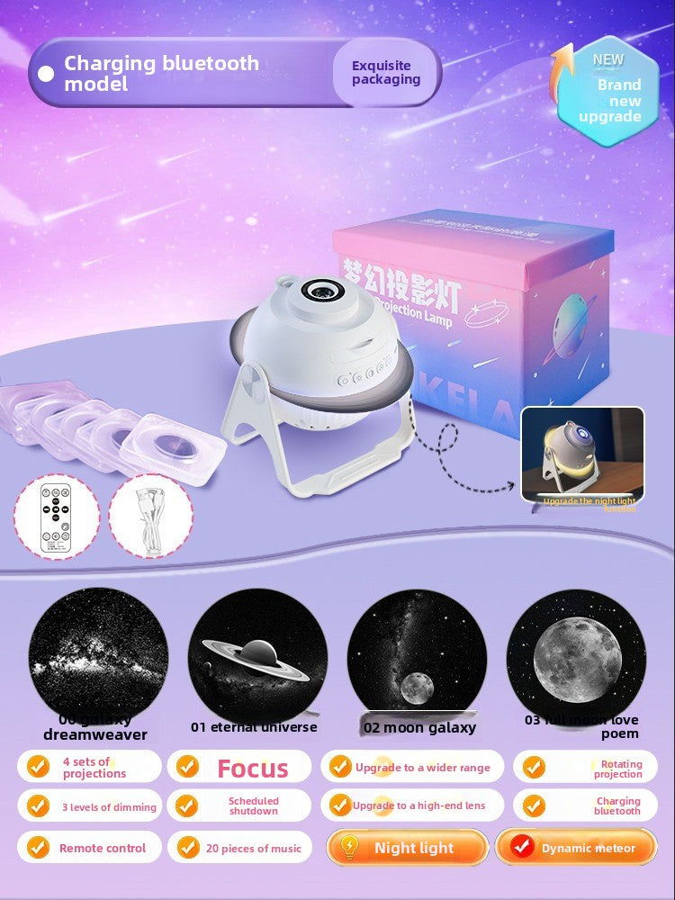 Bluetooth Star Projector Night Light