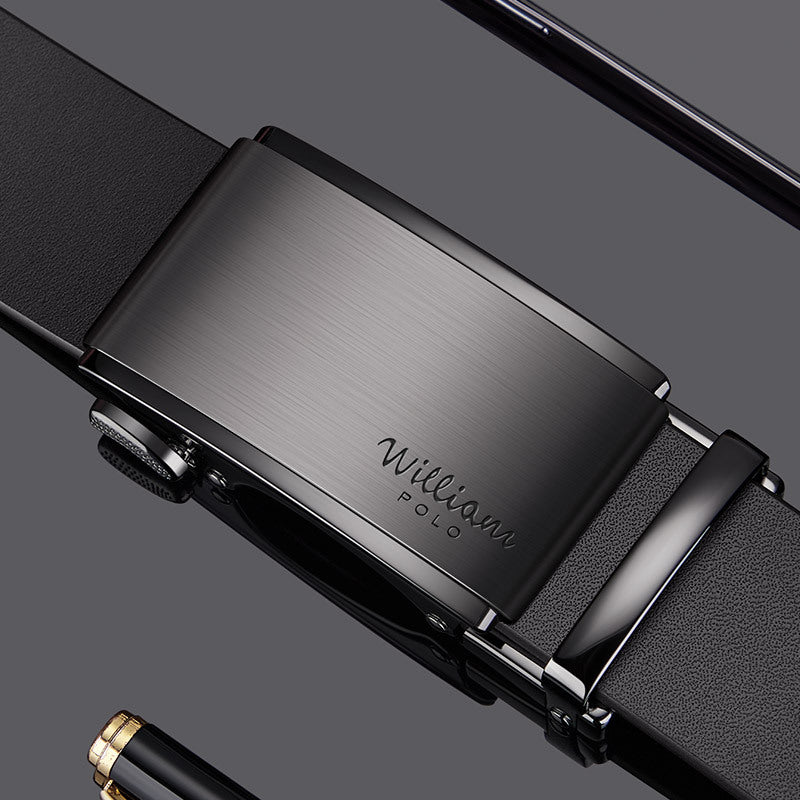 Men's Automatic Leather Belt