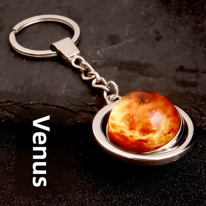 Luminous Celestial Keychain Pendant