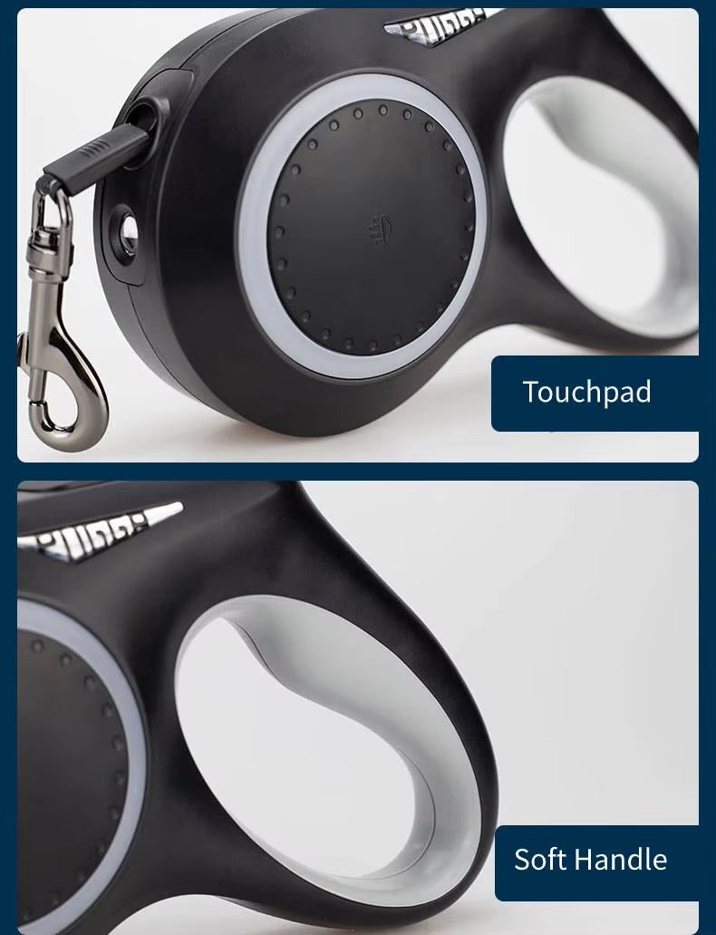 LED Retractable Dog Leash