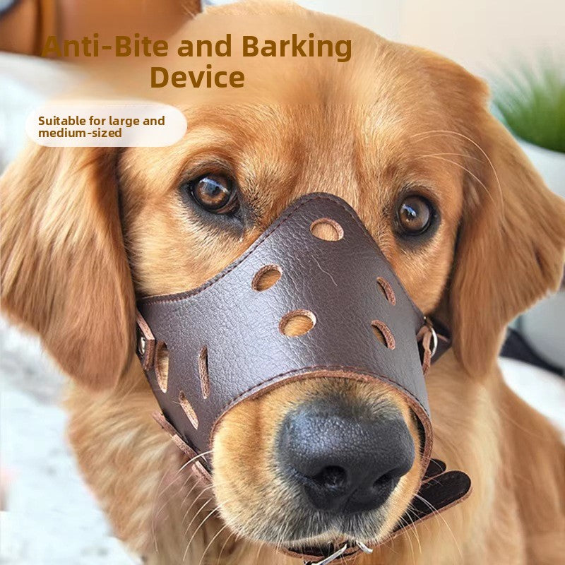 Dog Muzzle Barking Control