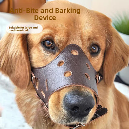 Dog Muzzle Barking Control