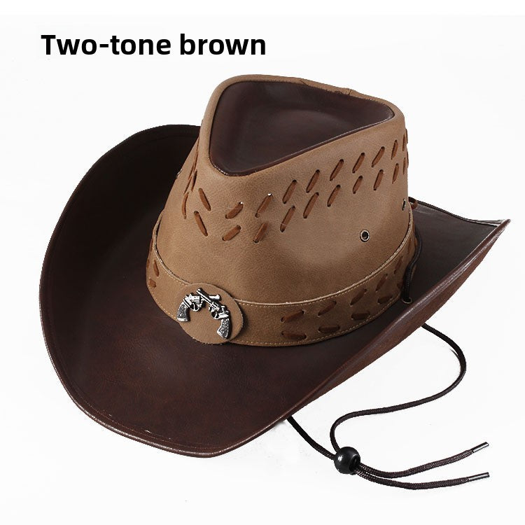 Denim Cowboy Sun Hat