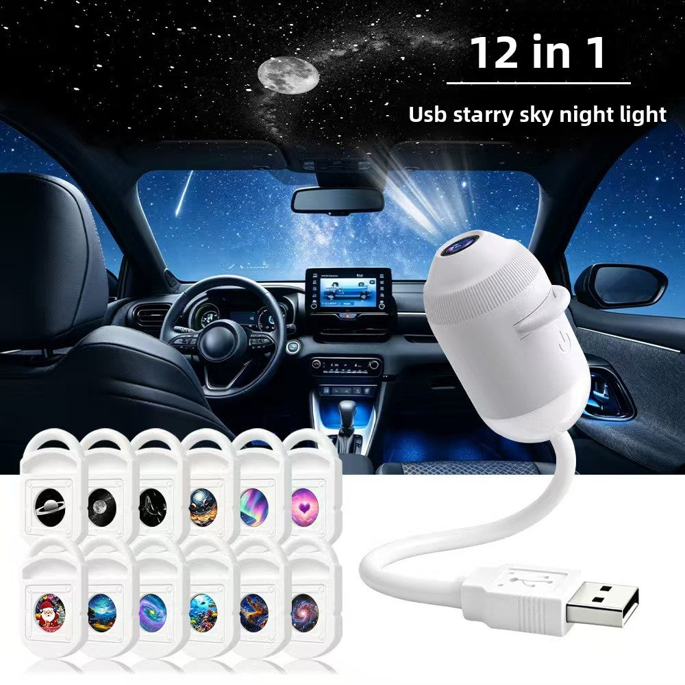 USB Starry Sky Projection Light