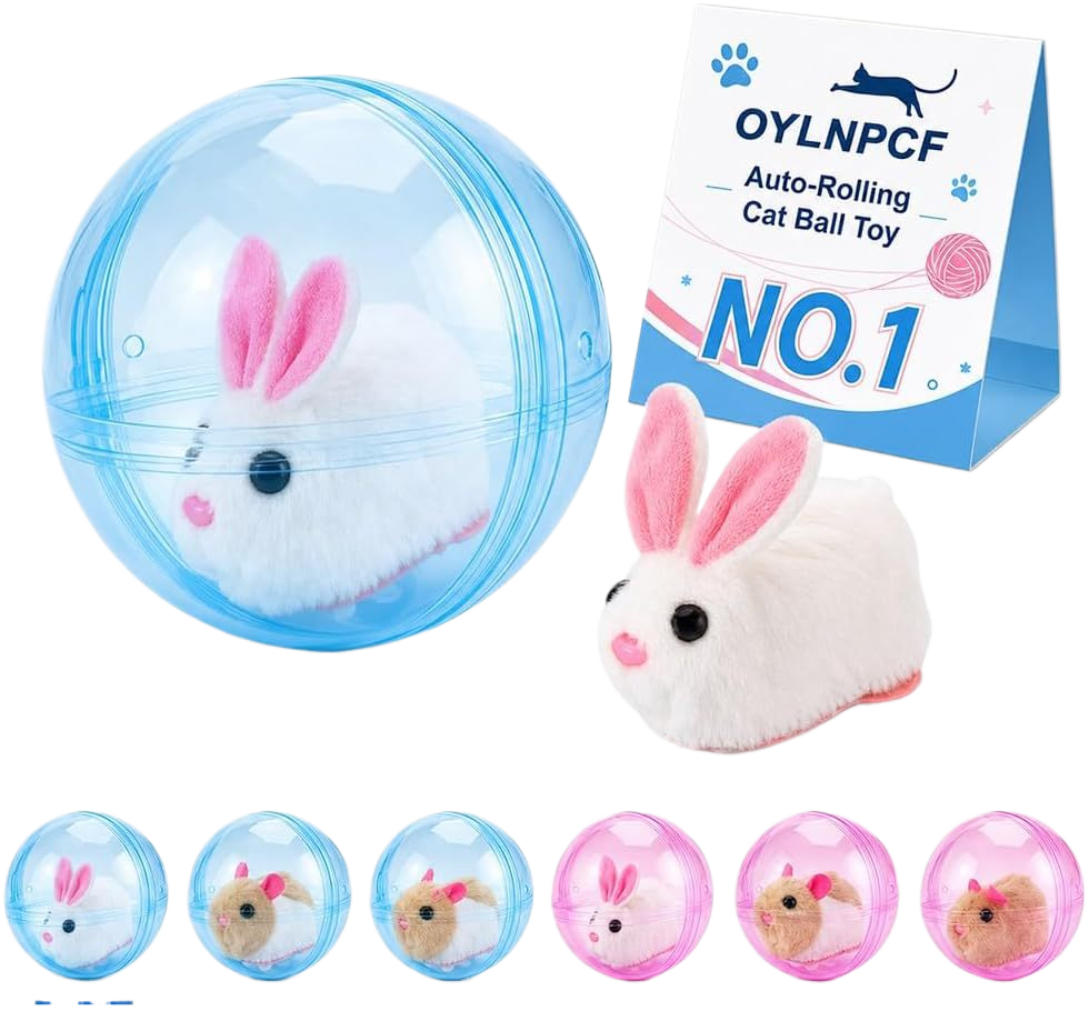 Interactive Rolling Pet Ball