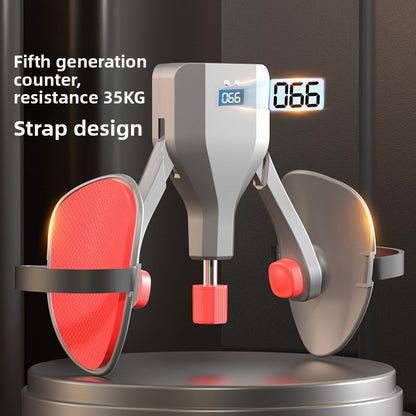 Adjustable Inner Thigh Trainer with 10-35kg Resistance