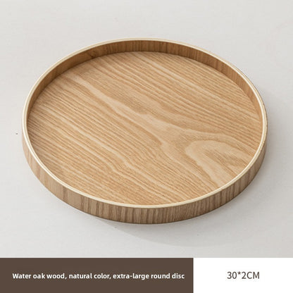 Wooden Multi-Purpose Serving Tray  Round Oval and Semicircle