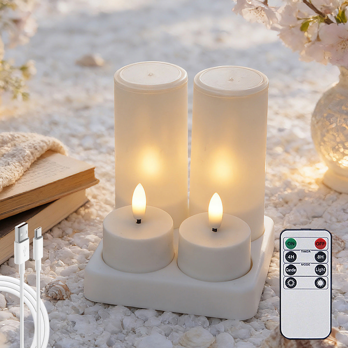Rechargeable LED Tea Lights