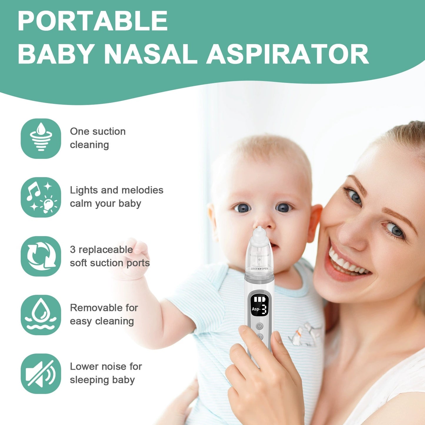 Electric Baby Nasal Aspirator