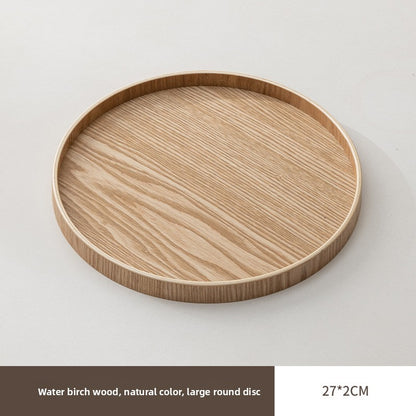 Wooden Multi-Purpose Serving Tray  Round Oval and Semicircle