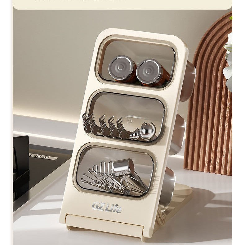 Multilayer Desktop Storage Organizer