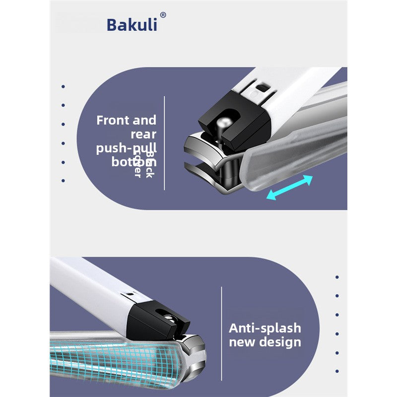 Anti Splash Nail Clipper