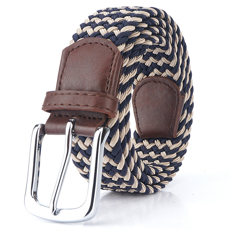 Elastic Woven Canvas Belt