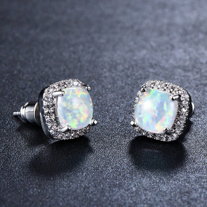 Luxury Zircon Stud Earrings