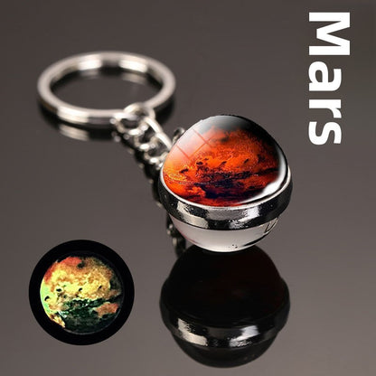 Luminous Celestial Keychain Pendant