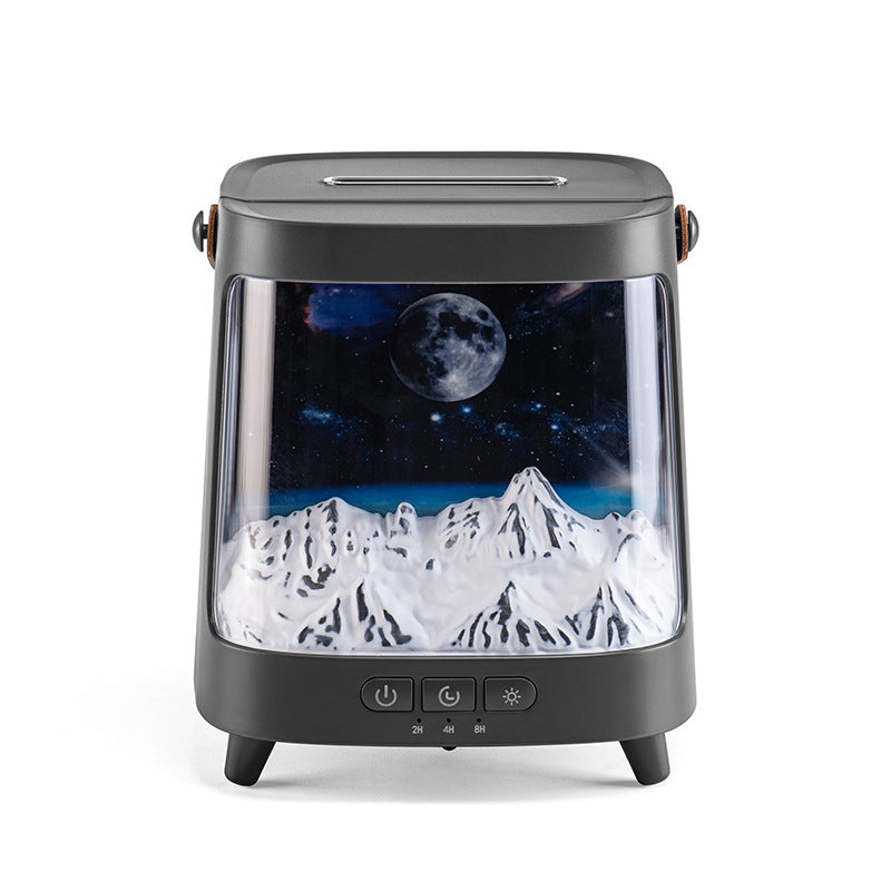 Flame Effect Aroma Humidifier