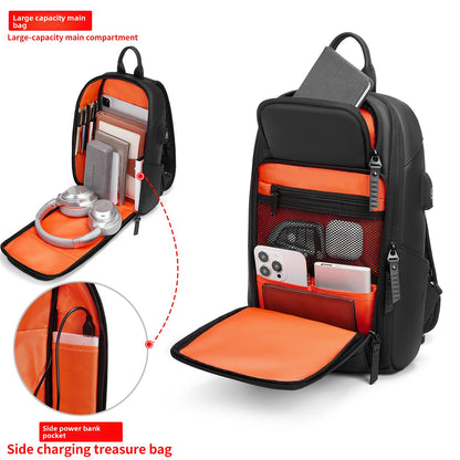 Oxford Crossbody Shoulder Bag