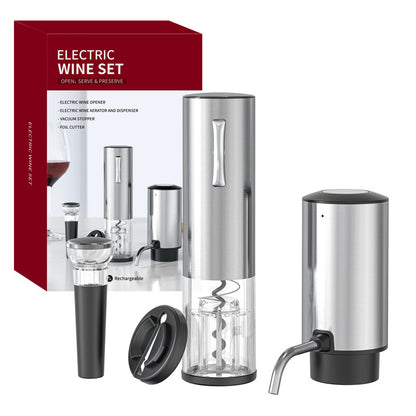 Electric Wine Opener Set
