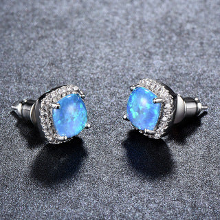 Luxury Zircon Stud Earrings