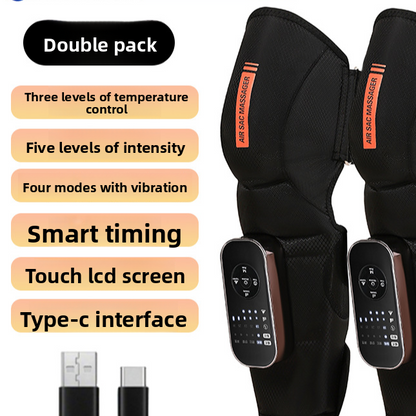 Knee massager for the thighs and calves
