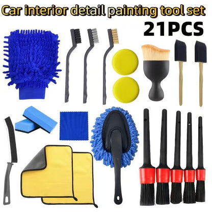 Car Detailing Brush Set