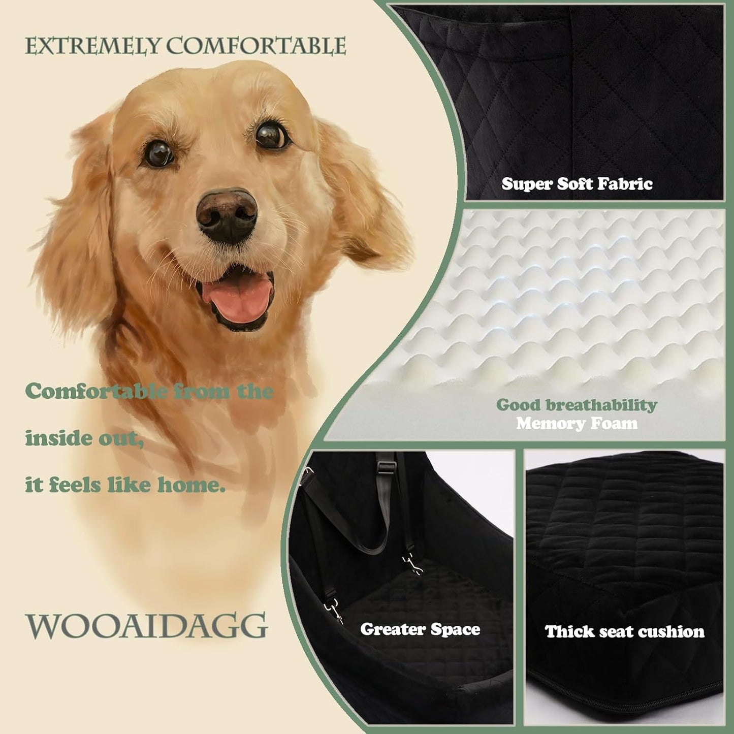 Portable Pet Car Seat