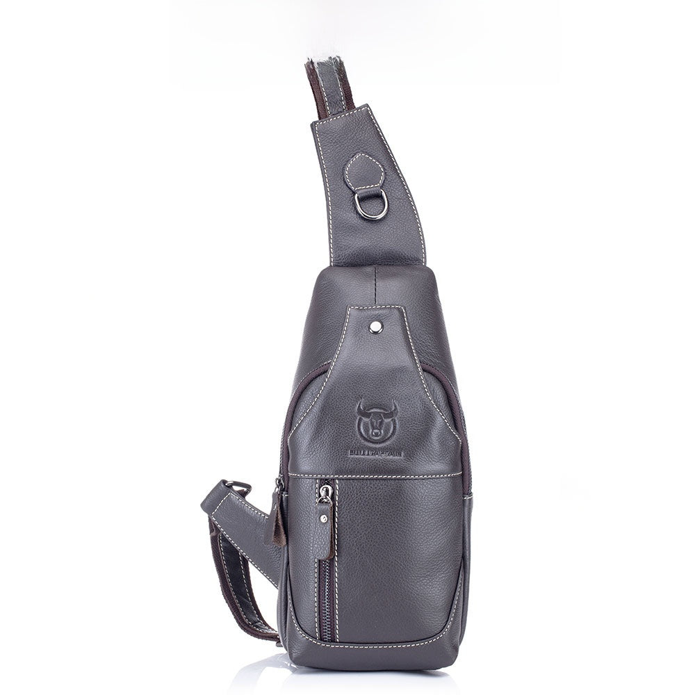 Leather Crossbody Chest Bag
