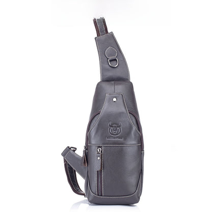 Leather Crossbody Chest Bag