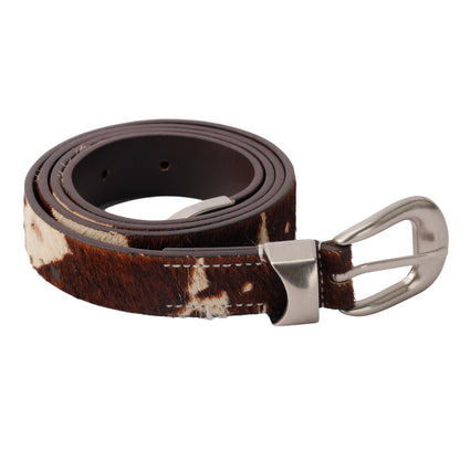 Horsehair Leather Fashion Belt